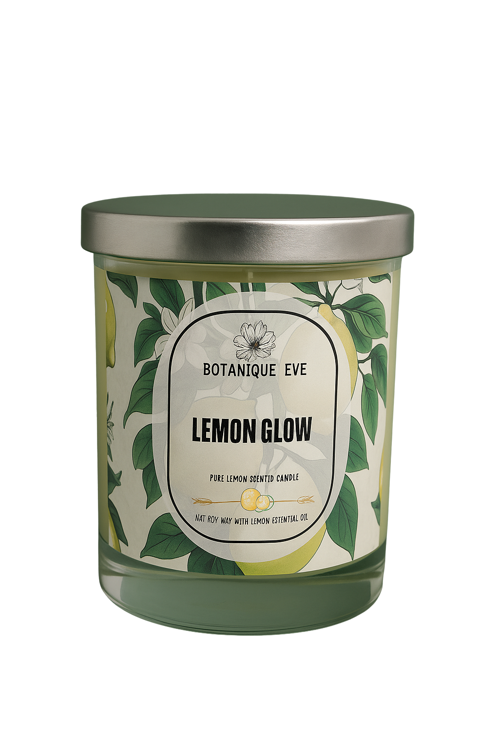 Lemon Glow Scented Candle 300g