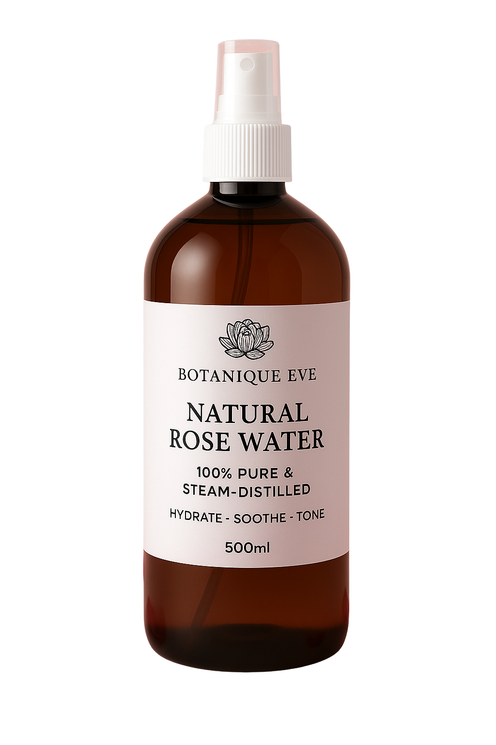 Natural Rose Water 500ml